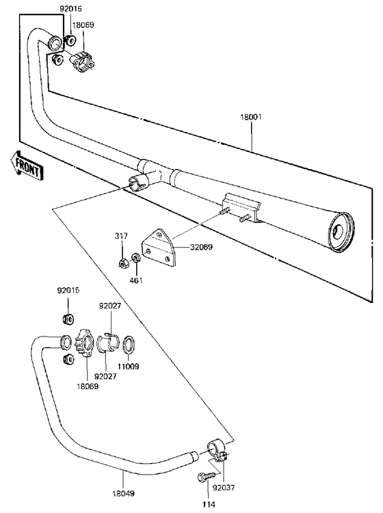 Muffler comp