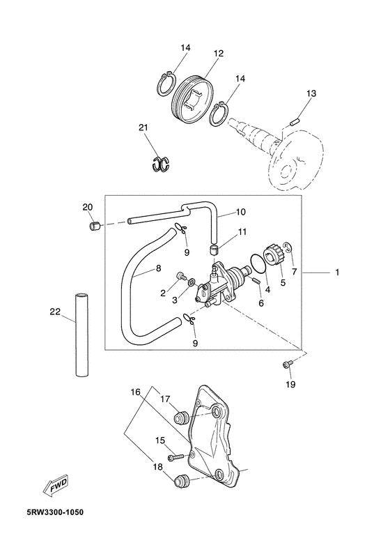 CS50Z Масляный насос