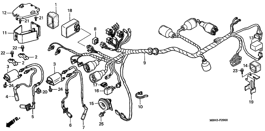 Harness wire