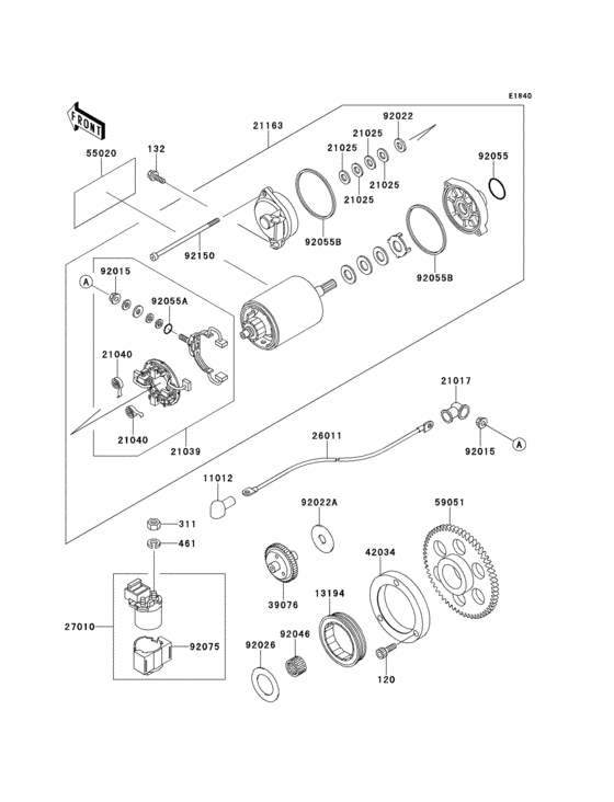 VN800 Стартер