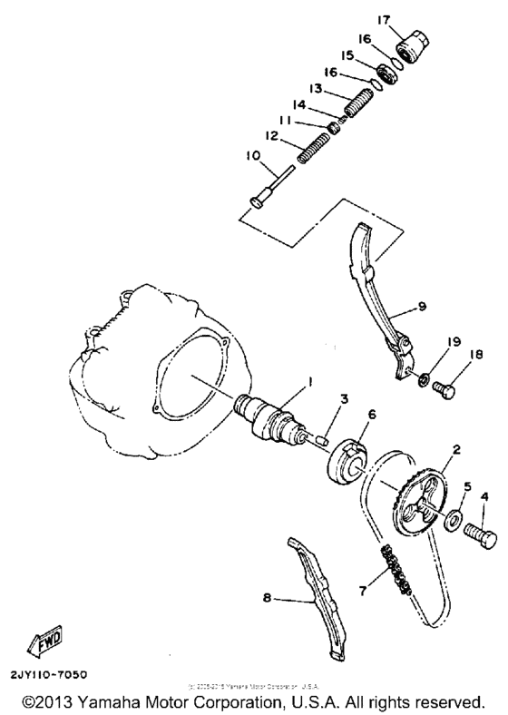 TW200WC Camshaft-chain