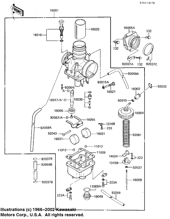 Carburetor assy