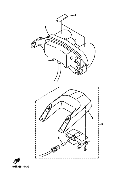 Taillight unit ass`y