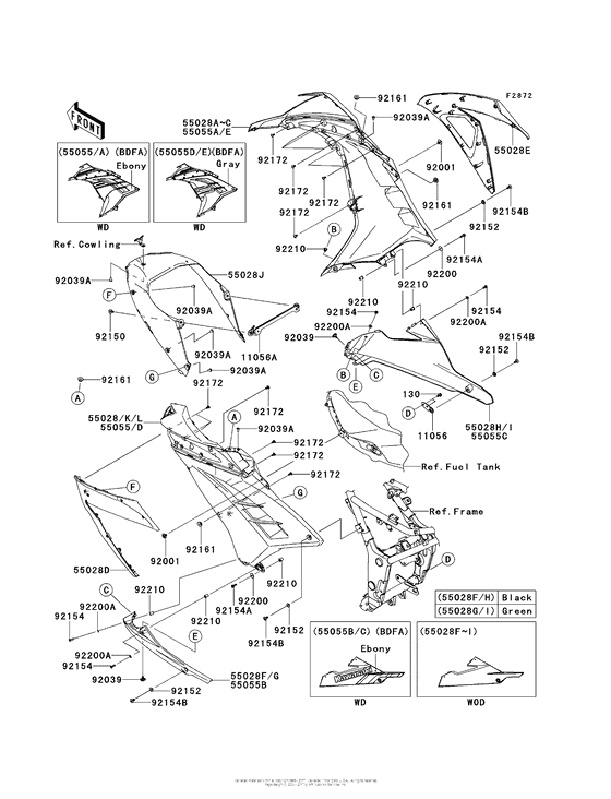 Cowling Lowers (Bdf-Bef)
