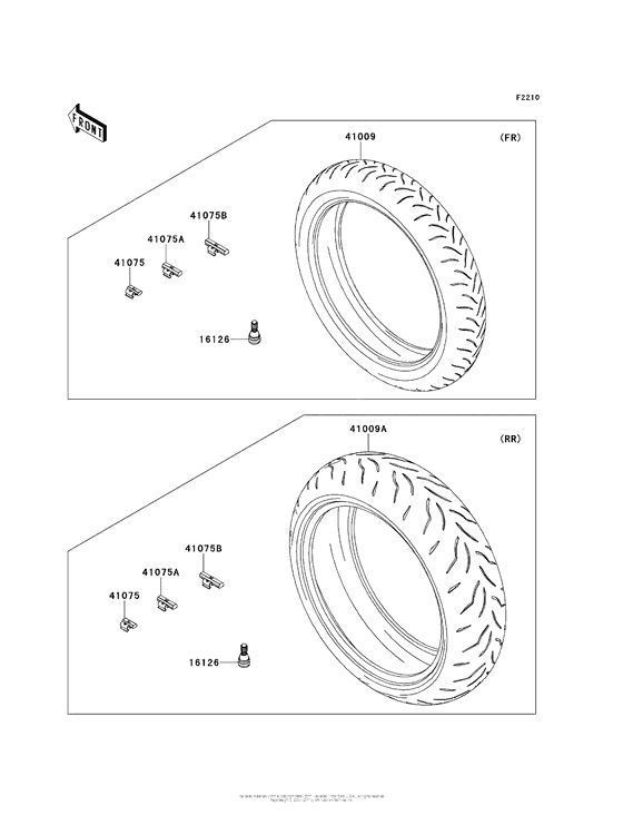 ZX1000 Покрышки
