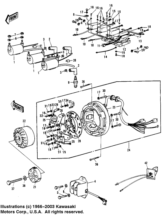 Ignition/generator/regulator