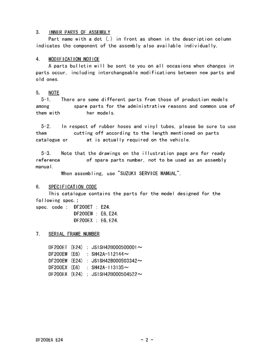 DF200 Catalog preface