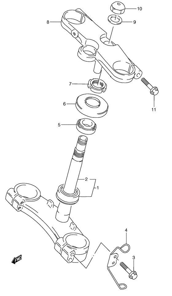 RGV250 Траверса нижняя