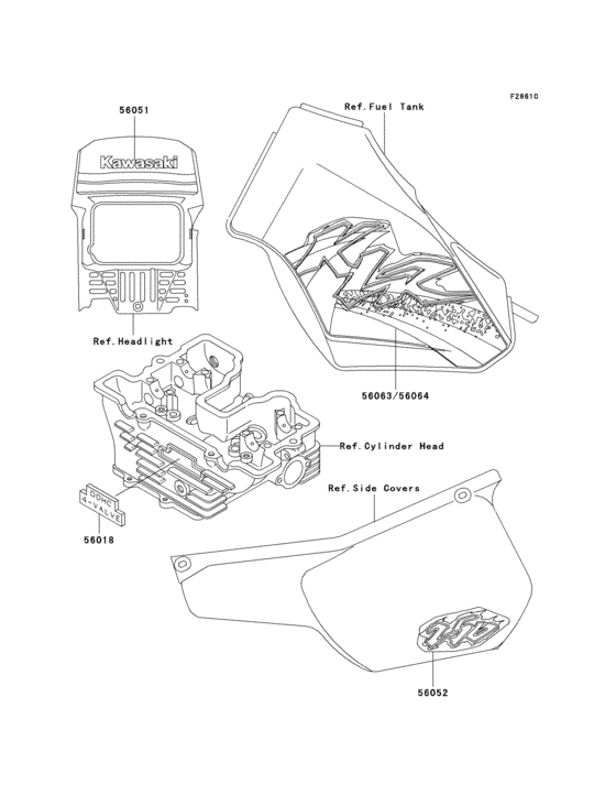 KL250 Decals(kl250-d18)