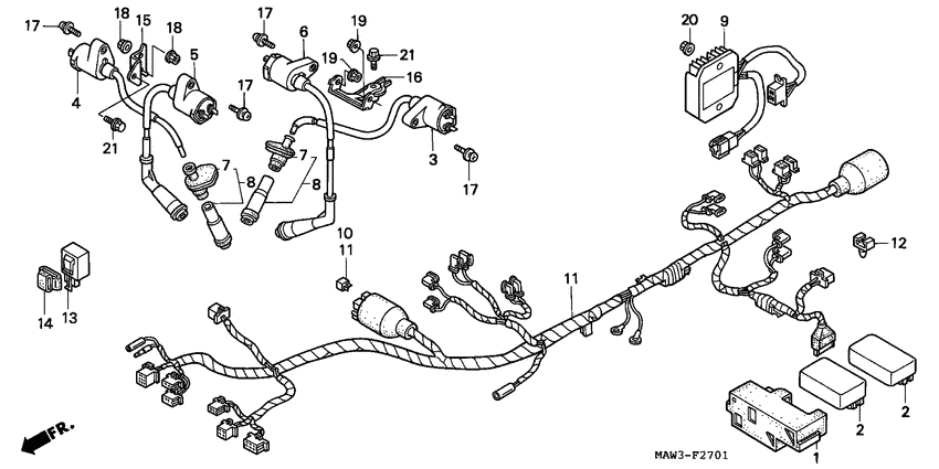Harness wire
