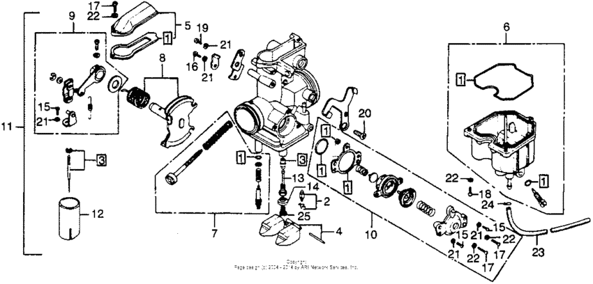 XL350 Carburetor 77-78