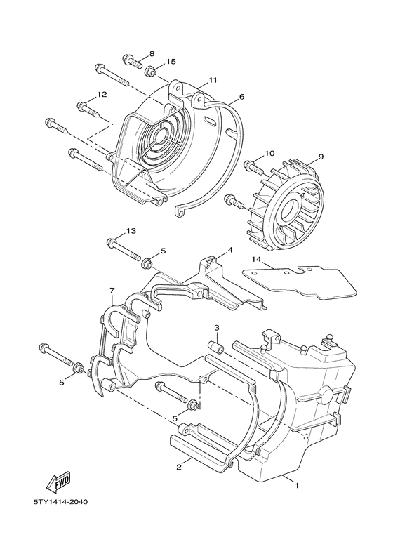 Bouclier & ventilateur