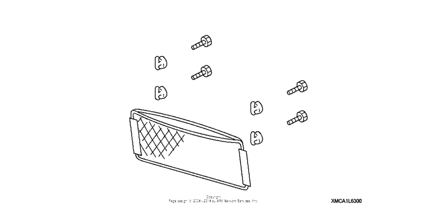 GL1800 (ABS) Trunk net