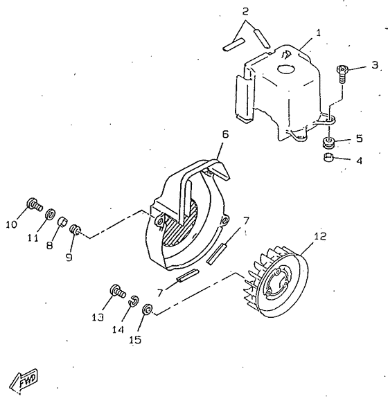 CW50RS Кожух вентилятора