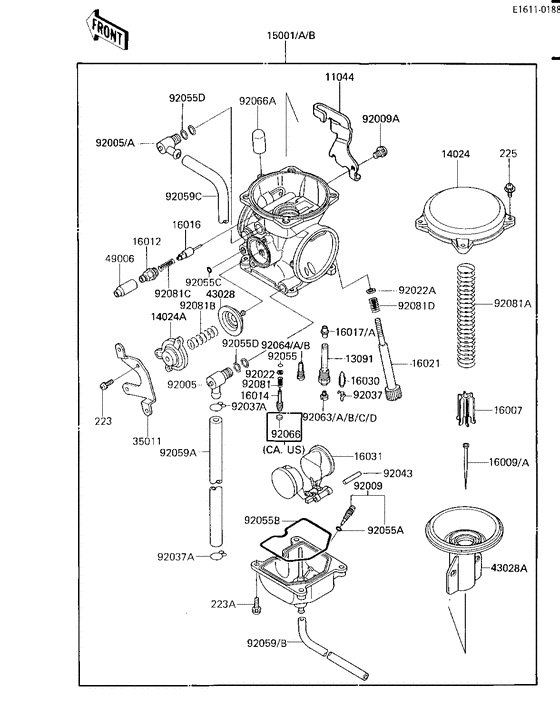 Carburetor assy