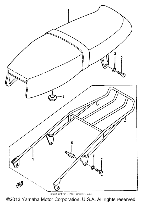 YCS1 Seat and carrier