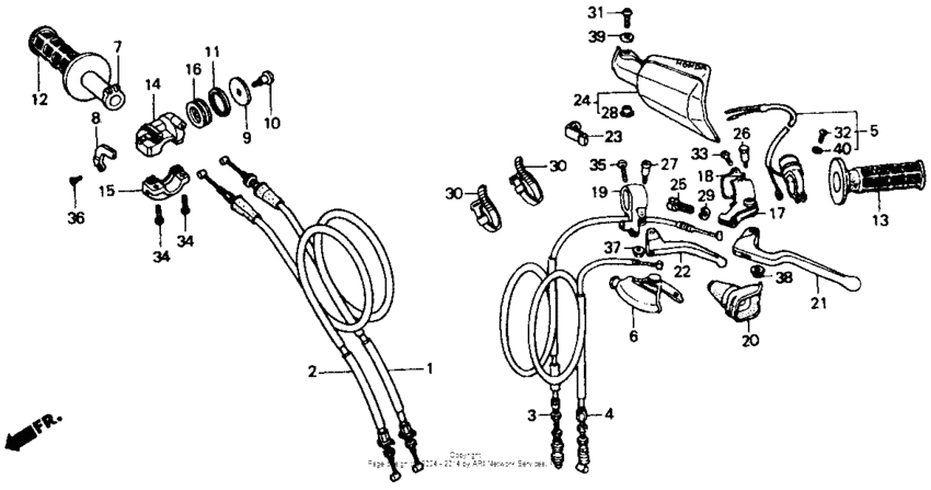 Handle switch 88-92