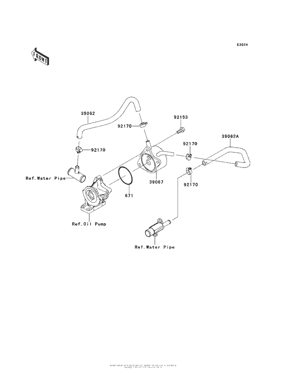 ZX636 Масляный картер