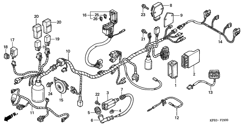 Harness wire