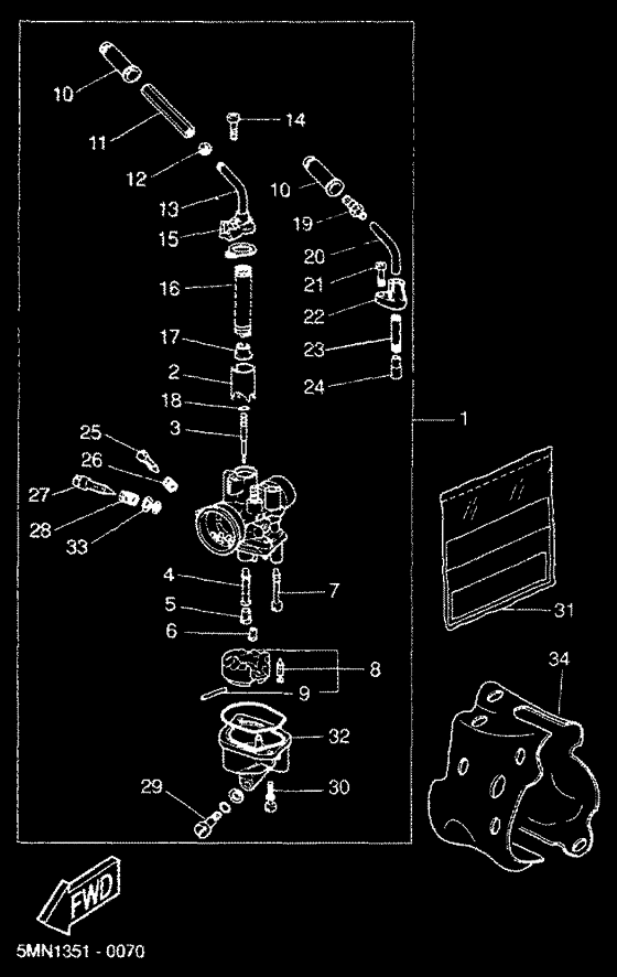 Carburetor assy