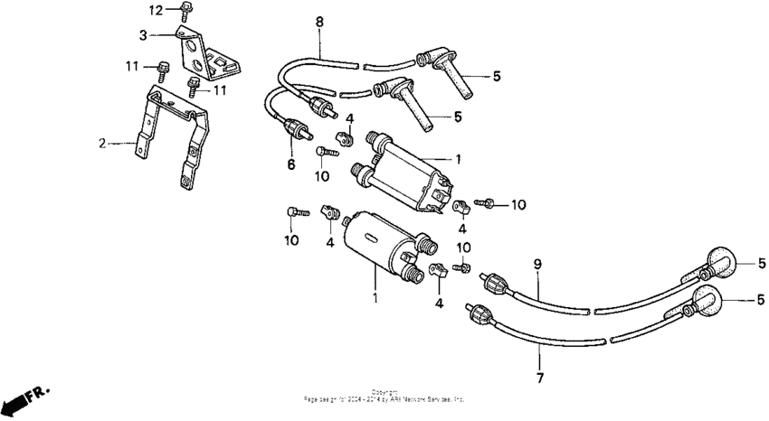 ST1100 Катушка зажигания