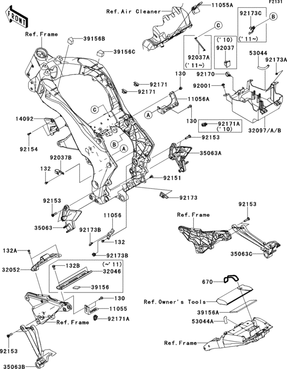 Frame fittings(1/2)
