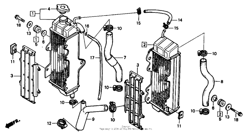 Radiator 85-88