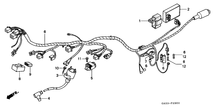 Wire harness/ ignition coil