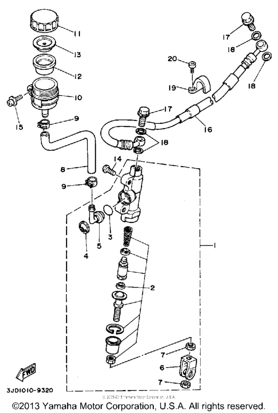  Задний торм цилиндр