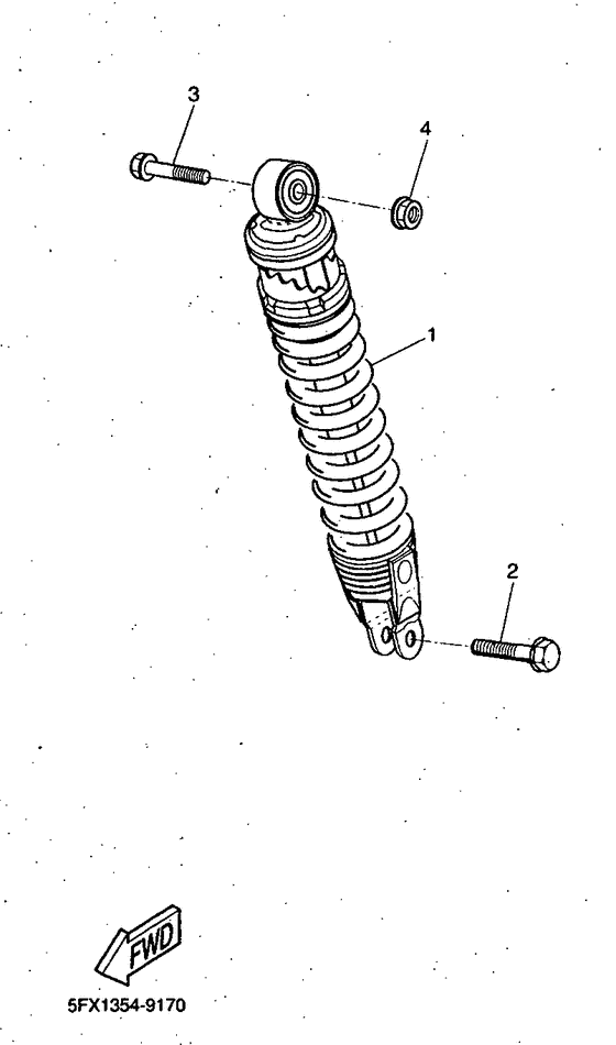 CW50RS Задняя подвеска