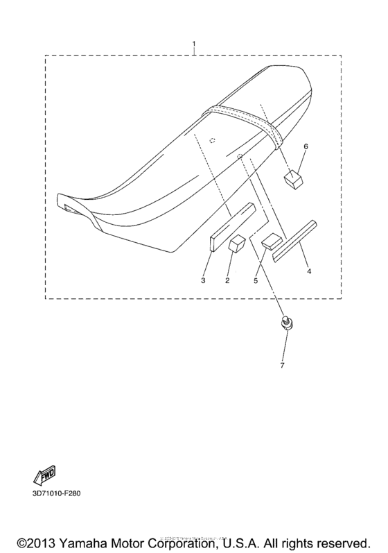 WR25RBCL Сиденье