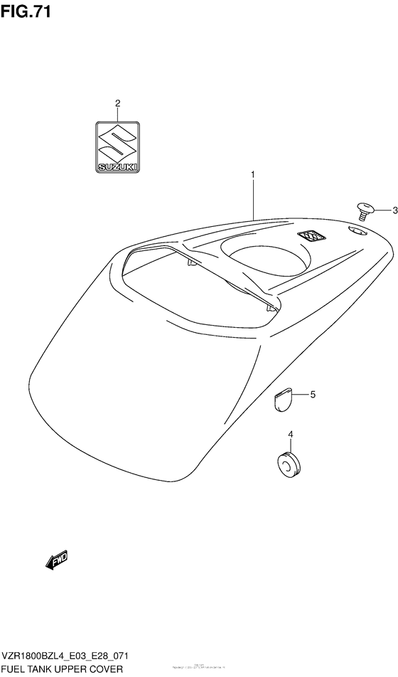 Fuel Tank Upper Cover