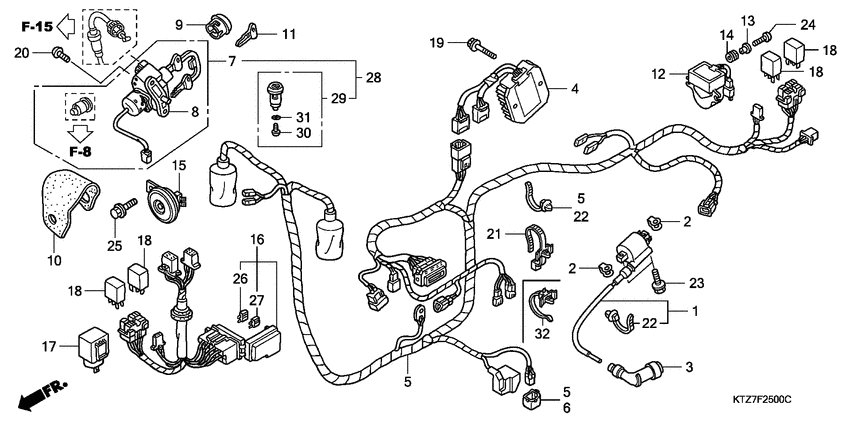 Harness wire