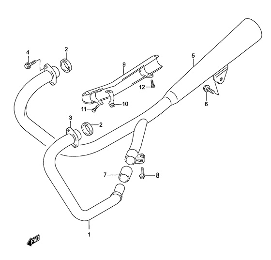 Muffler comp