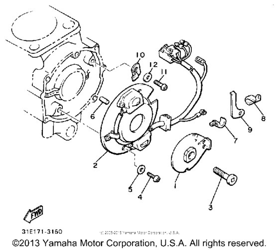 XJ900RK Pickup coil governor