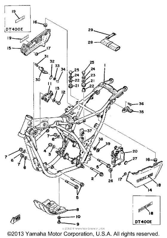 Frame side cover