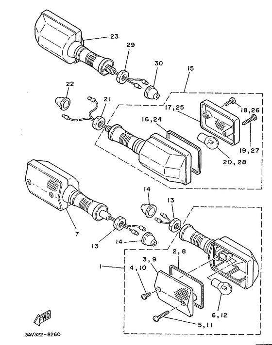 FS1 Поворотники