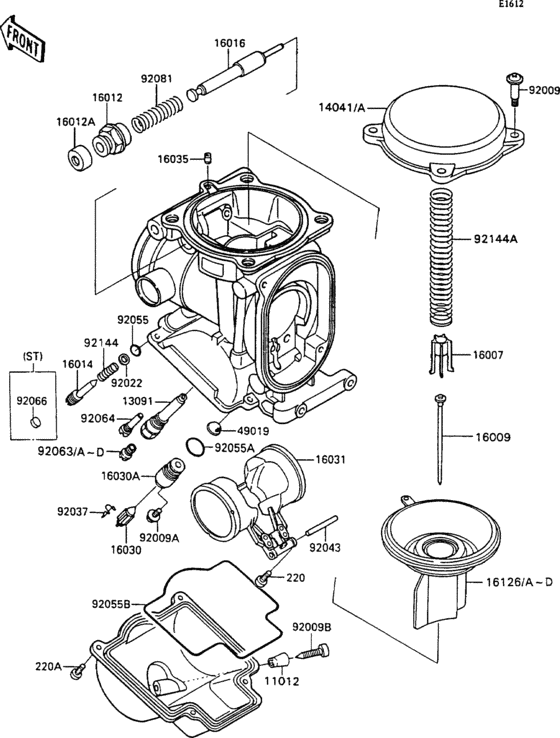 Carburetor parts(1/2)