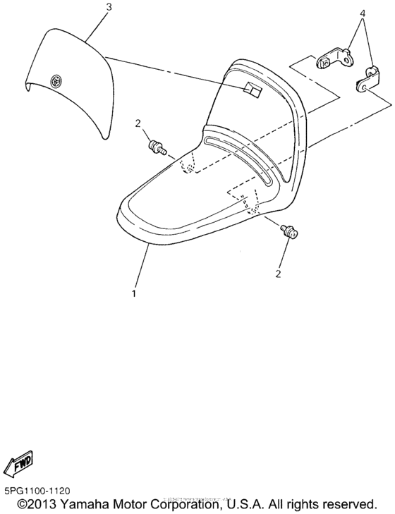 PW50P Переднее крыло