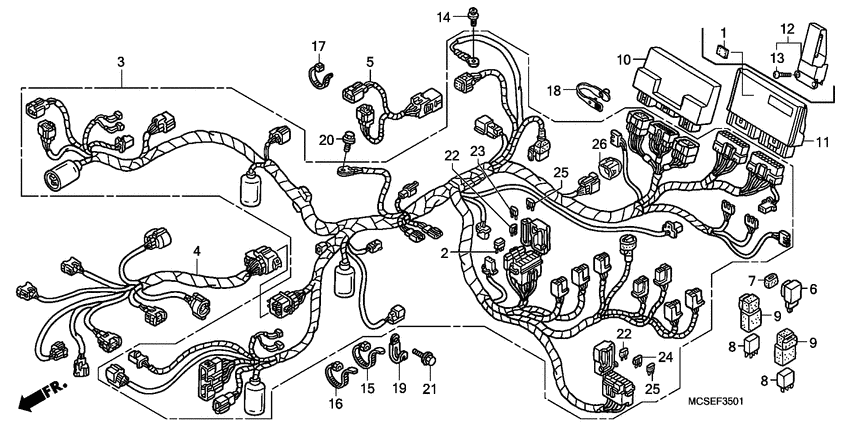 Harness wire