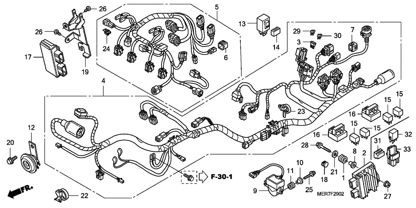 Harness wire