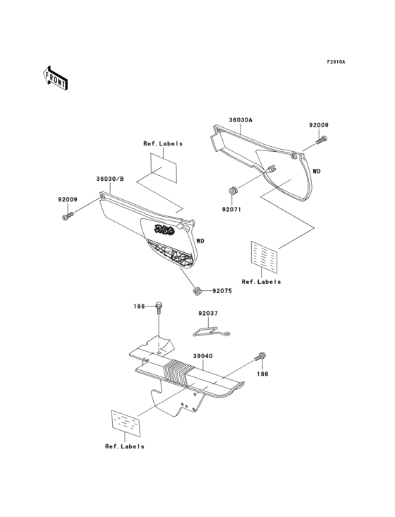 Side covers/chain cover(1/2)