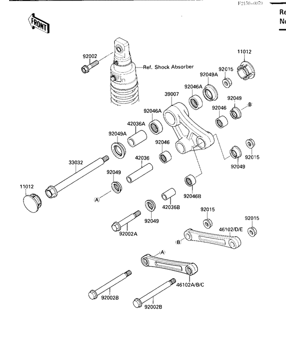 KL650 Suspension ignition coil