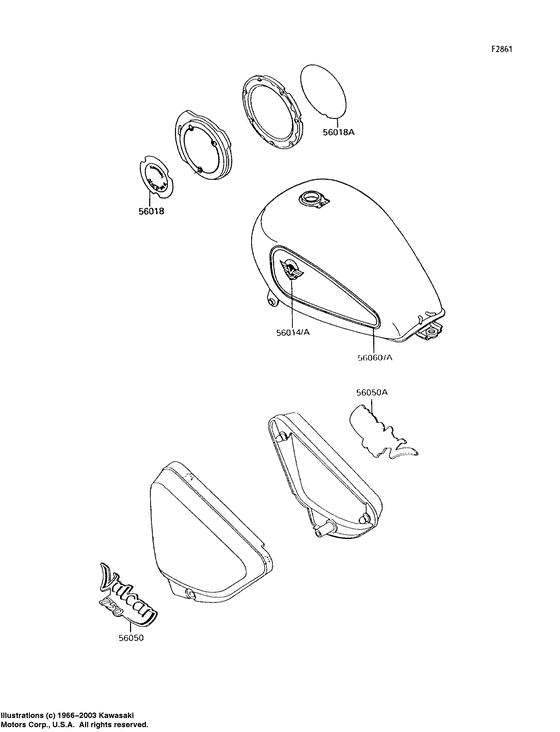 VN750 Наклейки