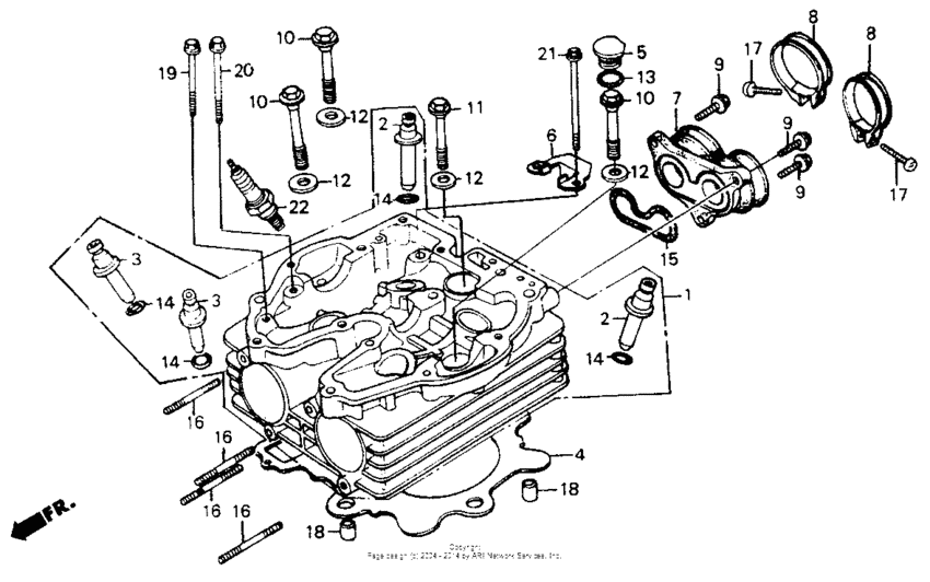 Cylinder head 84-85