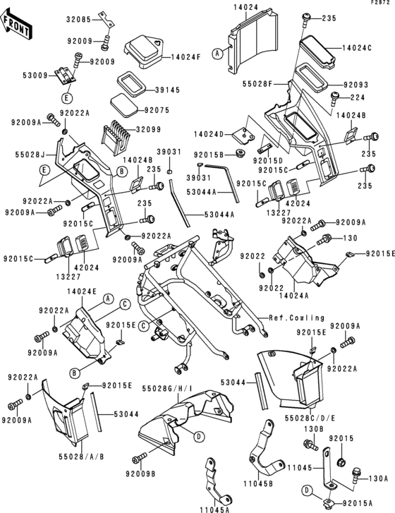 Cowling lowers(1/2)