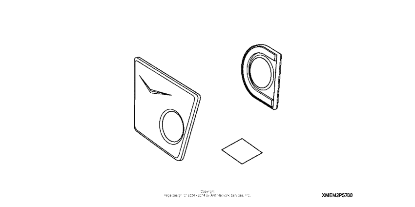 VTX1300C Chrome billet swingarm pivot cover set (v)