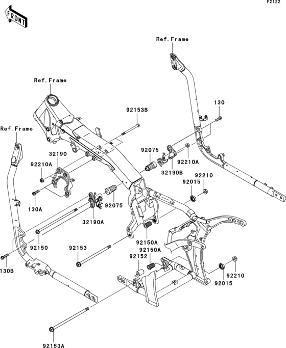 Engine mount(a1h)