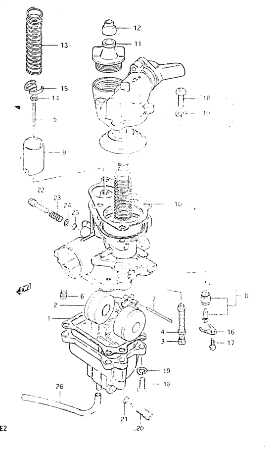 Carburetor assy