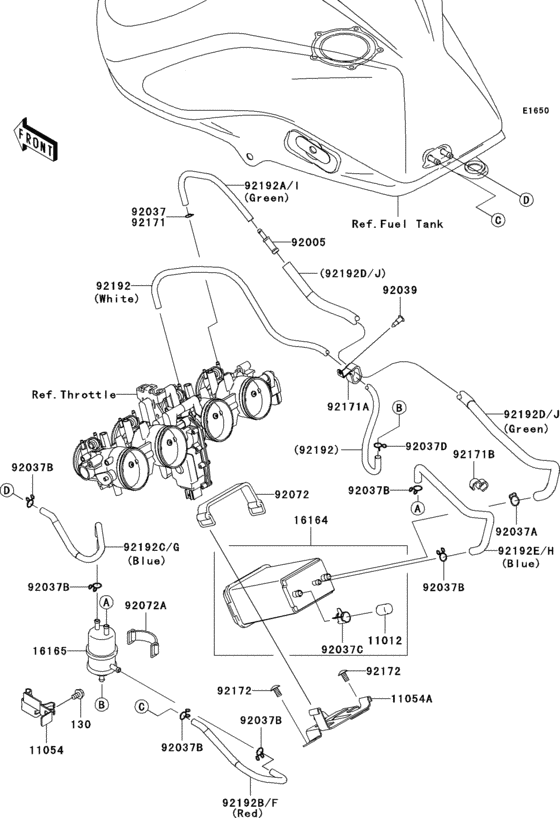 ZR1000 Fuel evaporative system(1 / 2)(ca)